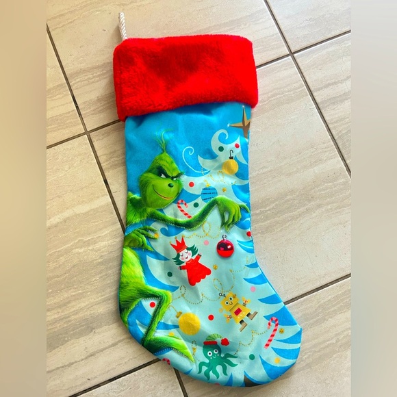 The grinch Christmas stocking - Picture 1 of 3